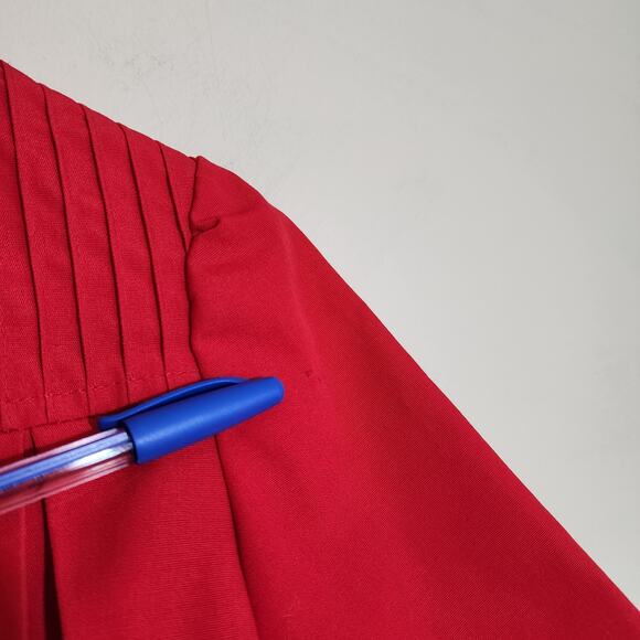 Vintage Weather Tamer toddler hooded fully lined red button front coat size 2T - Picture 11 of 12